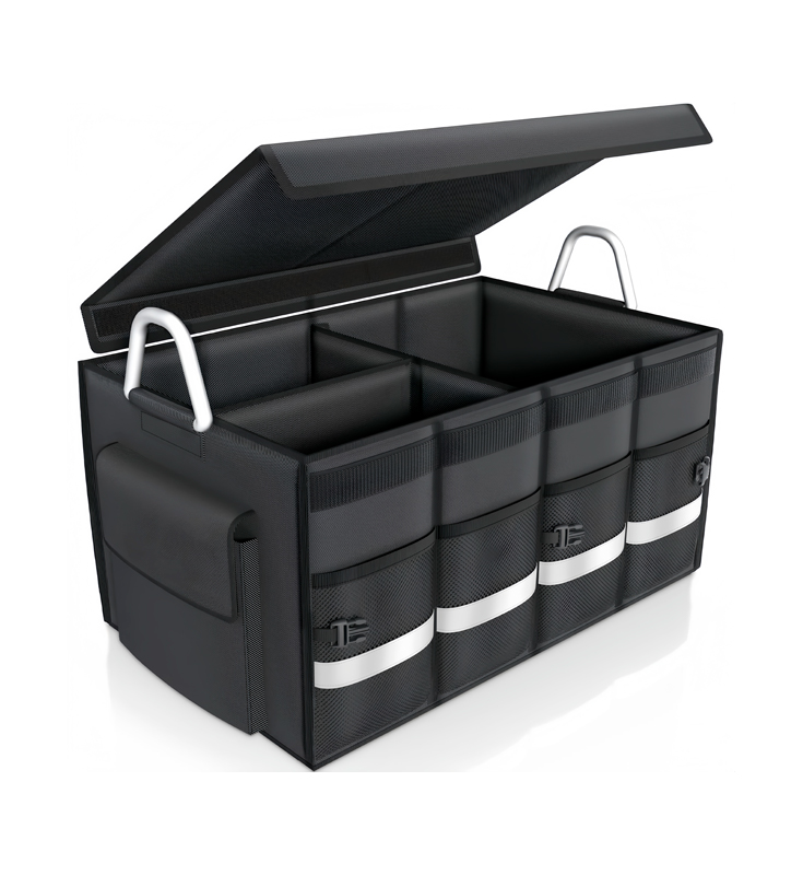 H-05 Складная прочная сумка для хранения багажника с несколькими отделениями