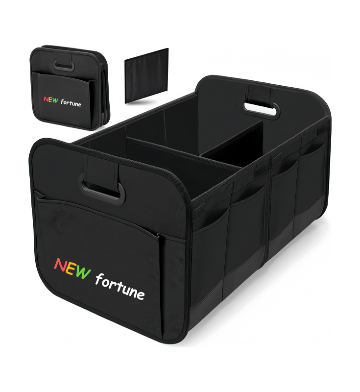 H-12 Складная складная сумка для хранения багажника с несколькими отделениями и усиленными ручками